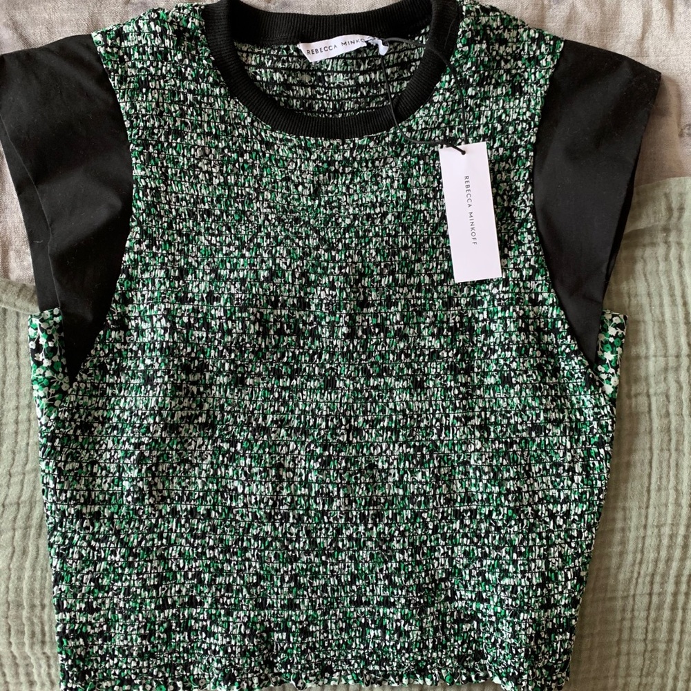 Brand new Rebecca Minkoff ruched top